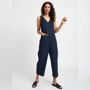 Kit and Ace Navy Blue Sleeveless Jumpsuit Size 10